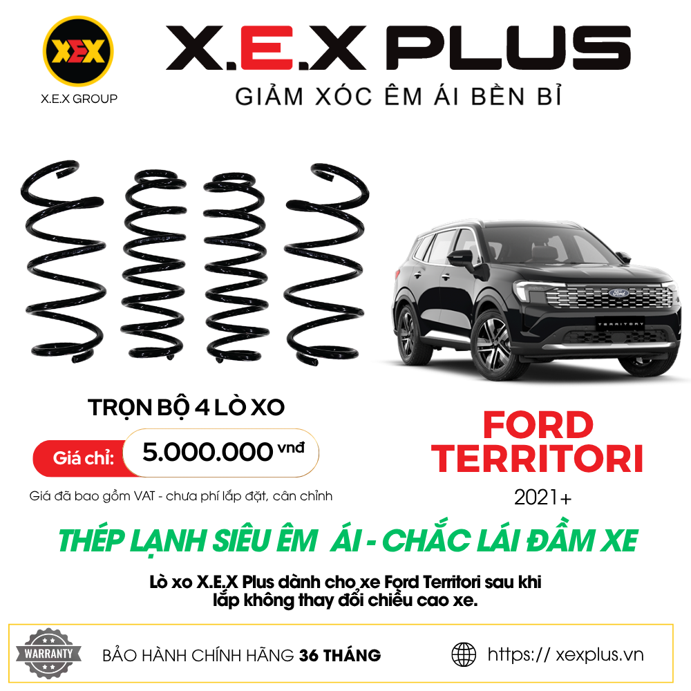 LÒ XO FORD TERRITORY – X.E.X PLUS