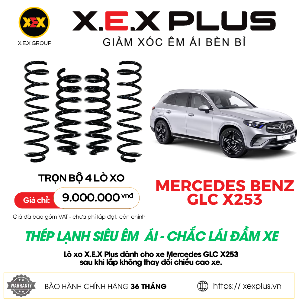 LÒ XO MERCEDES GLC X253 – X.E.X PLUS