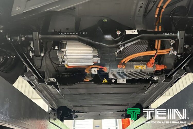 Lò xo VF3 tốt nhất: Giải pháp nâng cấp êm ái – chắc chắn với X.E.X Plus dành cho VinFast VF3 2 he thong treo vf3
