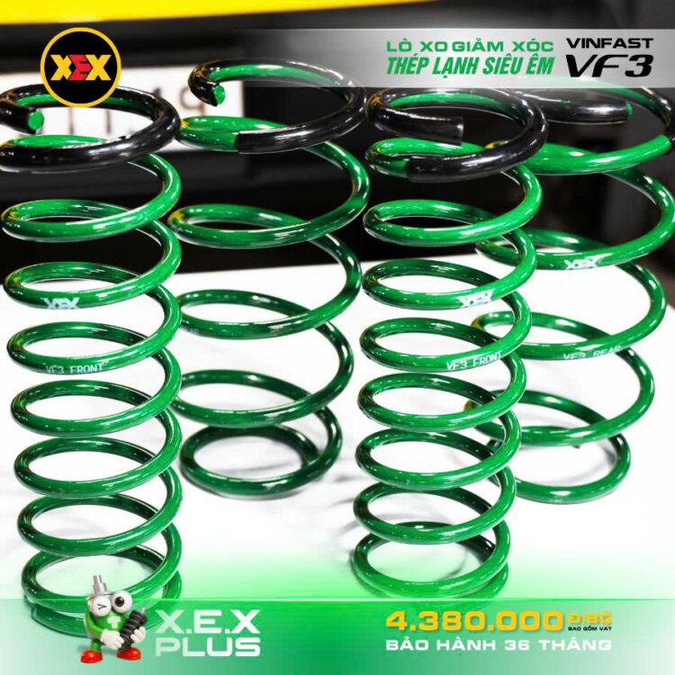 Lò xo VF3 tốt nhất: Giải pháp nâng cấp êm ái – chắc chắn với X.E.X Plus dành cho VinFast VF3 4 z7526760507554 89945a14f73db79effe811887b1e6275